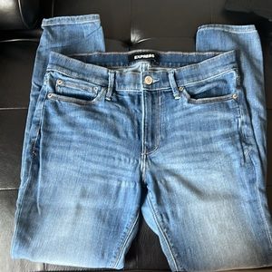 Express Stretch Mid Rise Legging Jeans 10 Regular
